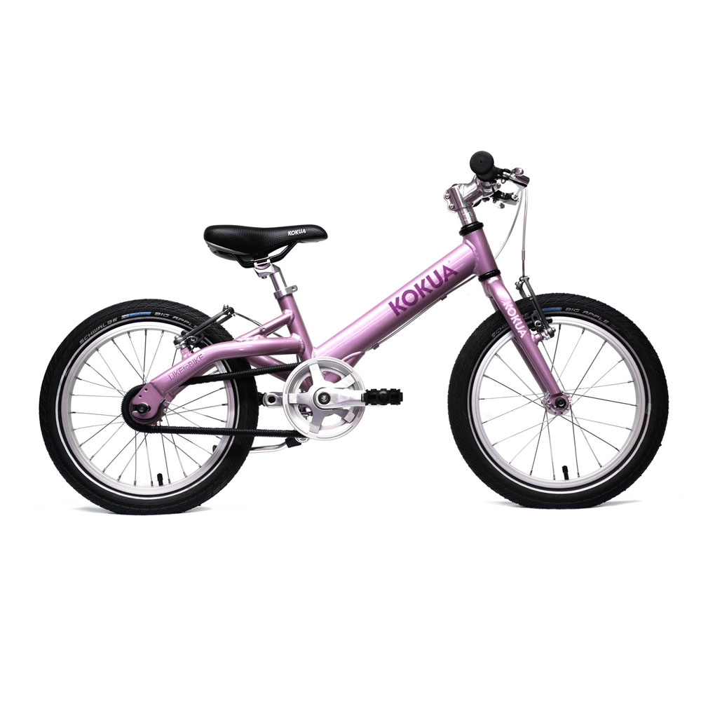 Двухколесный велосипед  Kokua LIKEtoBIKE-16 V-Brakes rose розовый 