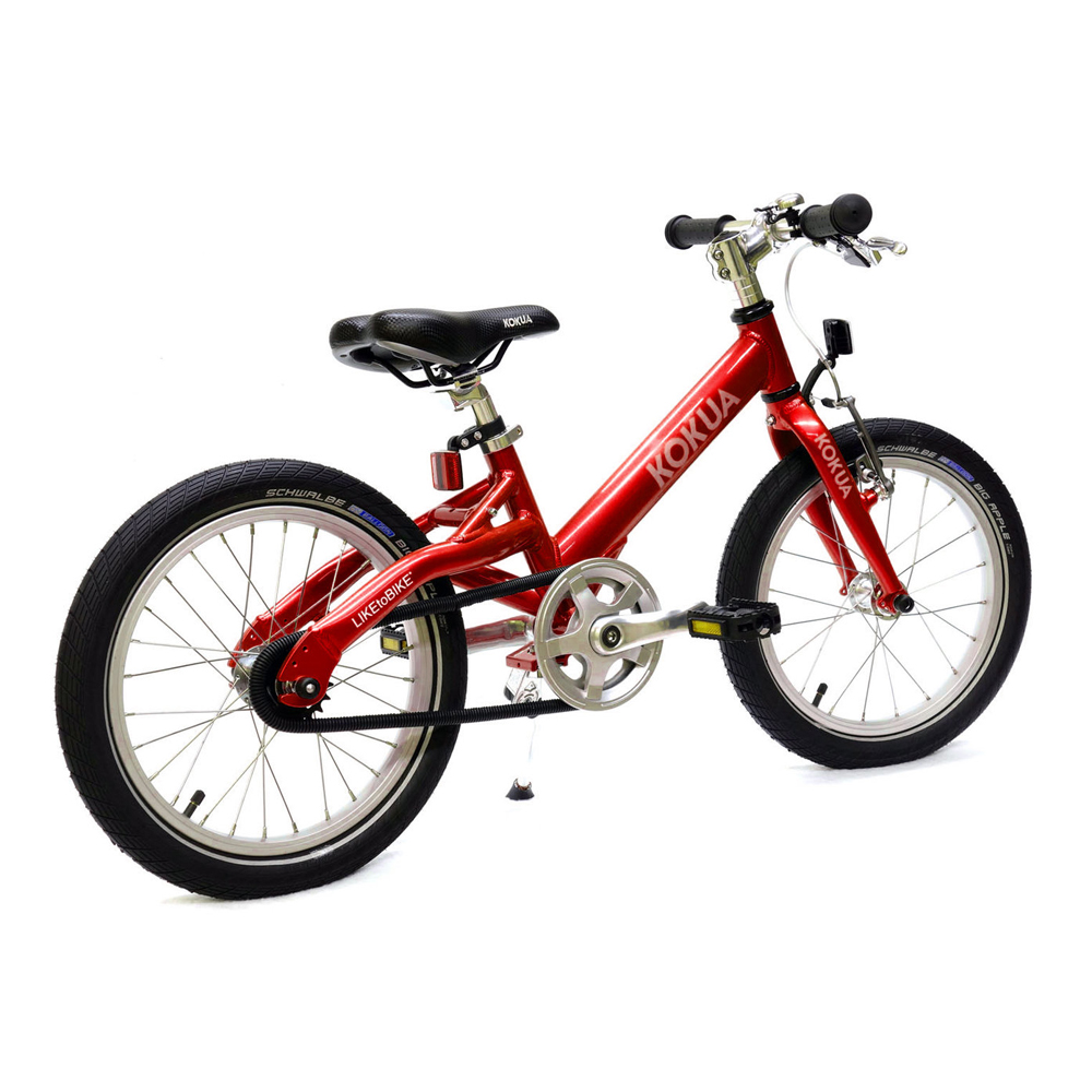 Двухколесный велосипед  Kokua LIKEtoBIKE-16 Coaster brake red красный