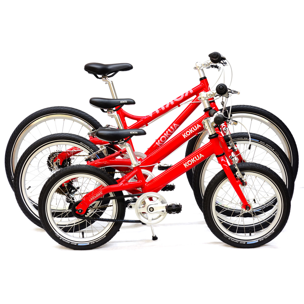 Двухколесный велосипед  Kokua LIKEtoBIKE-16 Coaster brake red красный 2