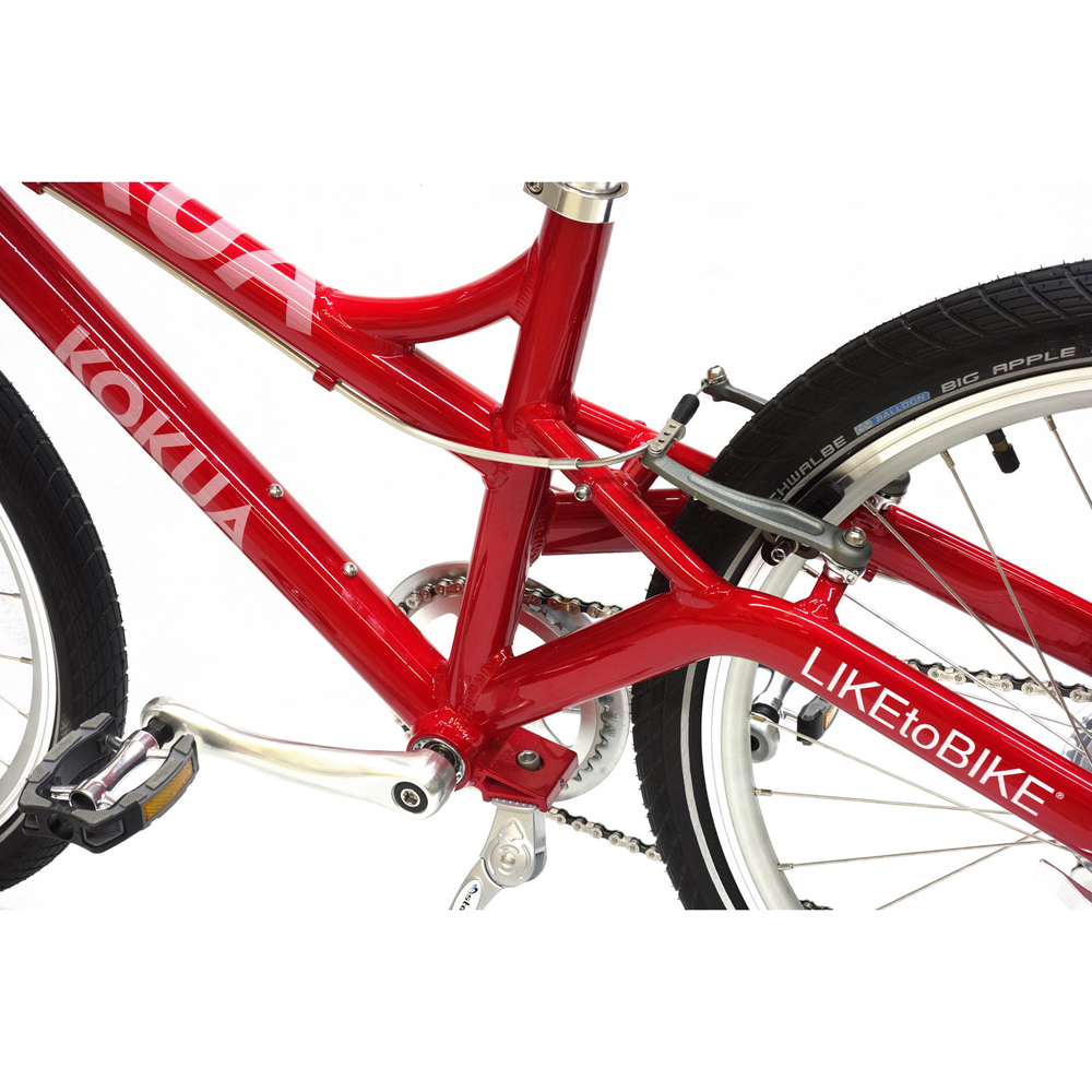 Двухколесный велосипед Kokua LIKEtoBIKE-24 red красный 5