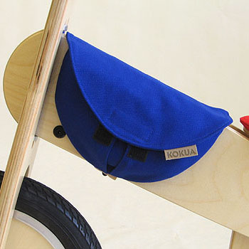 Сумочка на раму для деревянных беговелов Kokua LIKEaBIKE синий