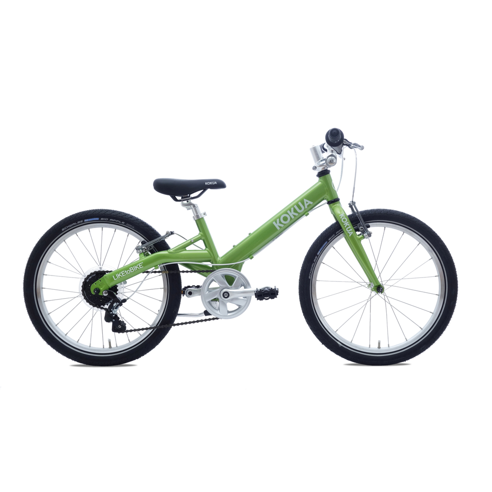 Двухколесный велосипед  Kokua LIKEtoBIKE-20 green зеленый 