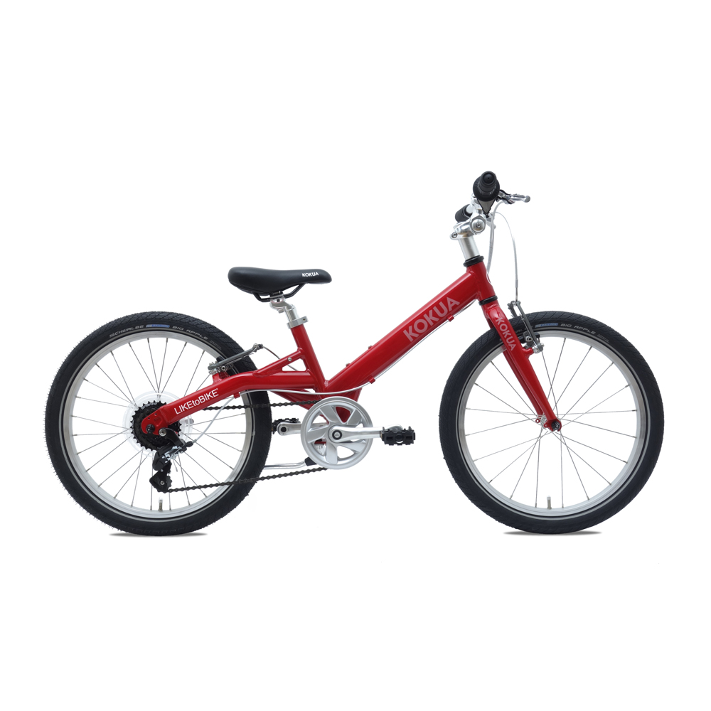 Двухколесный велосипед  Kokua LIKEtoBIKE-20 red красный