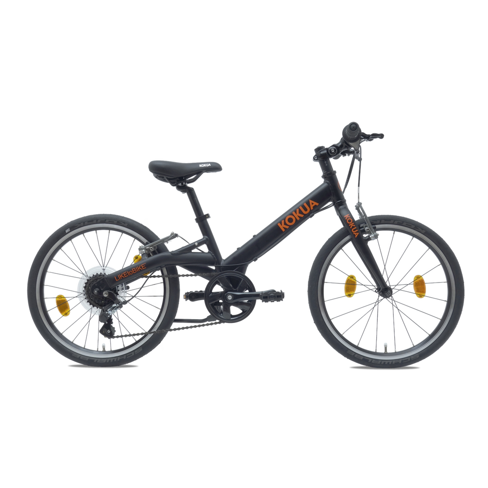 Двухколесный велосипед  Kokua LIKEtoBIKE-20 Special Model black/orange черный/оранжевый