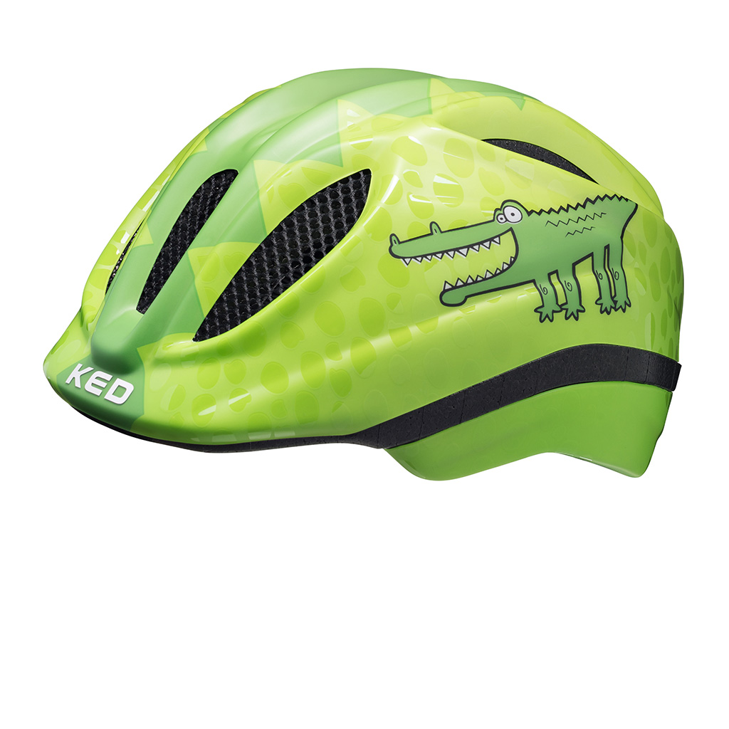 Детский шлем KED Meggy Trend Green Croco S/M